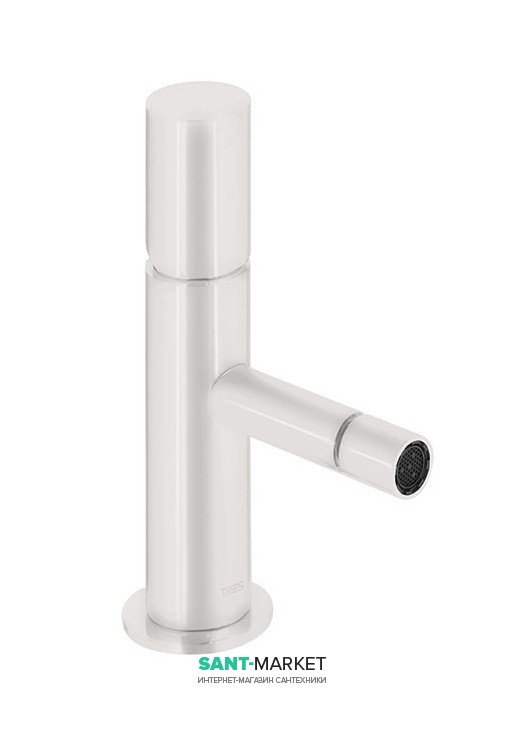 Смеситель для биде Tres Study colors однорычажный белый 06112001TBL