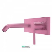 Змішувач для раковини Tres Study colors настінний фуксія 26220050TFU