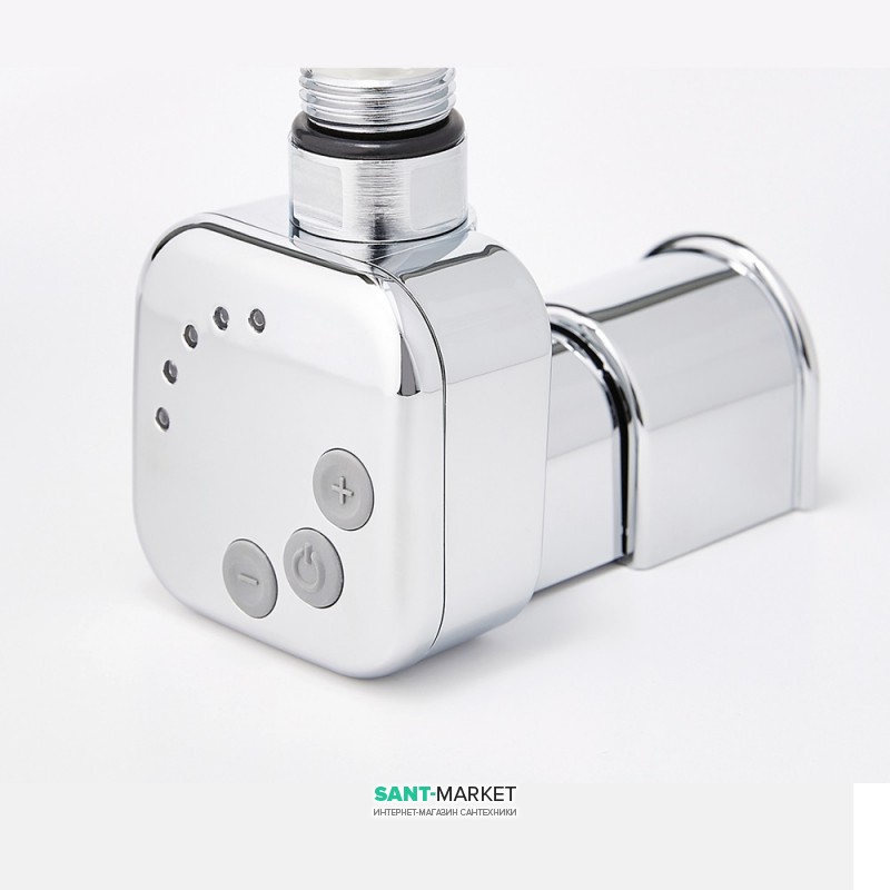 Тен для сушки для рушників електричний HeatQ HEC 300 Вт прихованого монтажу хром H300.CR.HID