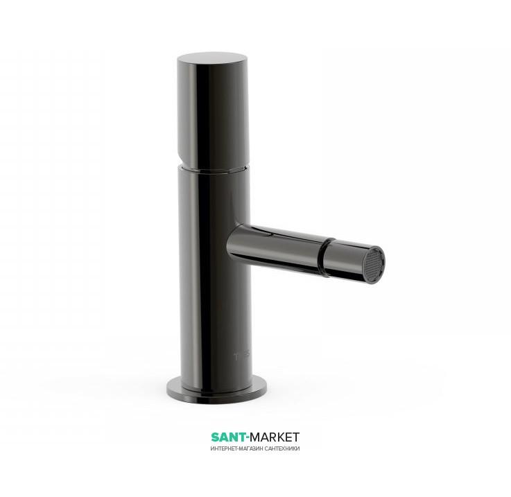 Смеситель для биде Tres Study colors однорычажный черный металл 06112001KM