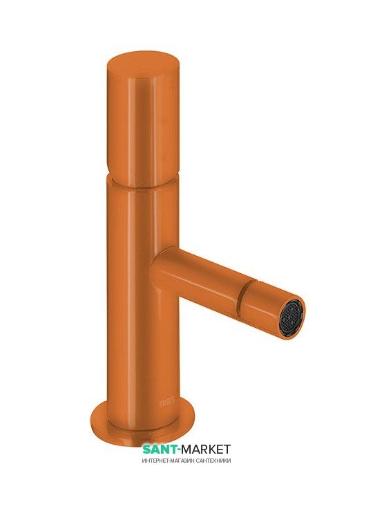 Змішувач для біде Tres Study colors одноважільний помаранчевий 06112001TNA