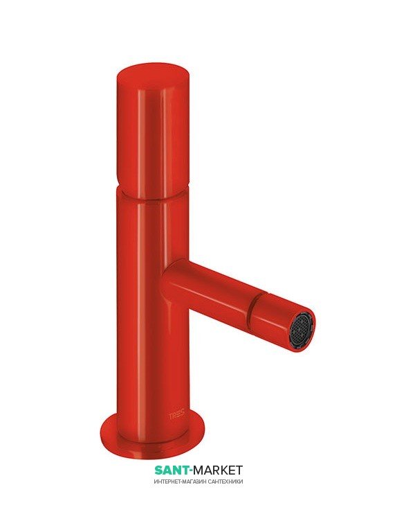 Смеситель для биде Tres Study colors однорычажный красный 06112001TRO