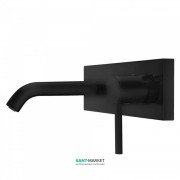 Змішувач для раковини Tres Study colors настінний чорний матовий 26220050NM