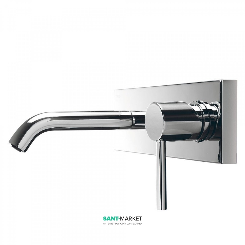 Змішувач для раковини Tres Study-Tres одноважільний настінний хром 26220050