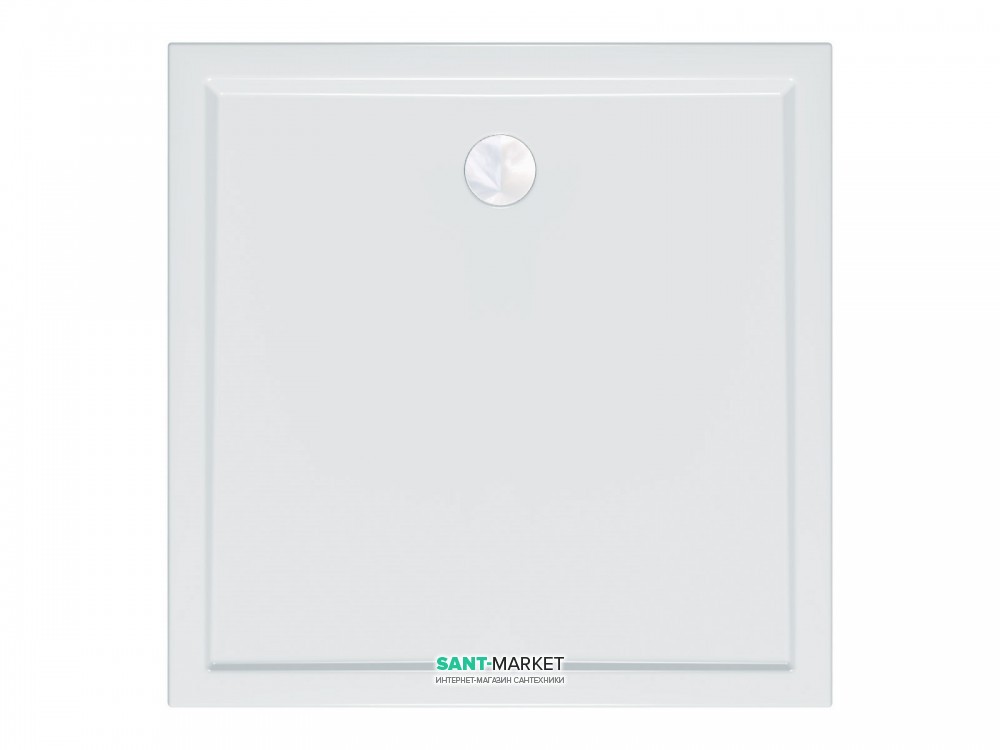 Душевой поддон Kolpa San Flamenco 90x80 прямоугольный акрил белый 596134