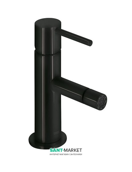 Смеситель для биде Tres Study colors однорычажный черный 06212001TNE
