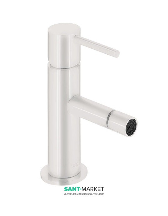 Змішувач для біде Tres Study colors одноважільний білий 06212001TBL