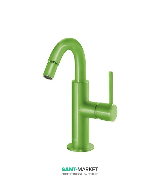 Змішувач для біде Tres Study colors одноважільний зелений 26222402TVE