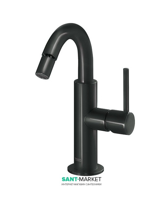 Змішувач для біде Tres Study colors одноважільний чорний 26222402TNE