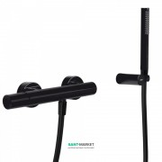 Смеситель для душа Tres Study colors с ручным душем черный матовый 26116701NM