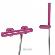 Смеситель для душа Tres Study colors с ручным душем фиолетовый 26116701TVI