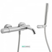 Смеситель для ванны Tres Study-Tres с ручным душем хром 26117001