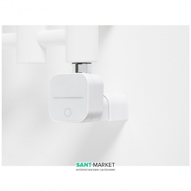 Тэн для полотенцесушителя электрический HeatQ NEX 300 Вт скрытого монтажа белый N300.W.HID