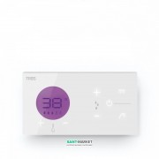 Встроенный электронный термостат Tres Shower Technology белый/хром 09286299