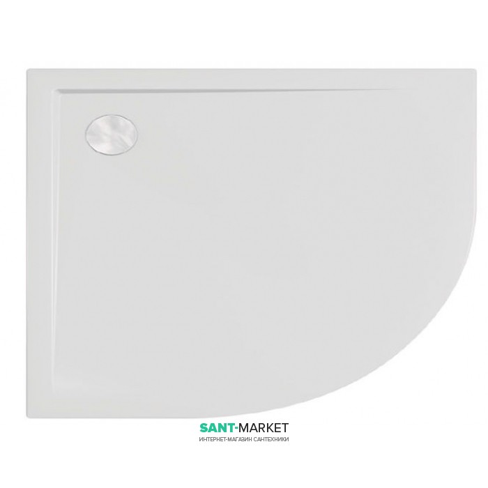Душовий піддон Kolpa San Pony 90 кутовий акрил білий 726418