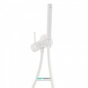 Гигиенический душ со смесителем Tres Study colors белый матовый 134123BM