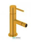 Смеситель для биде Tres Study colors однорычажный янтарно-желтый 06212001TAM