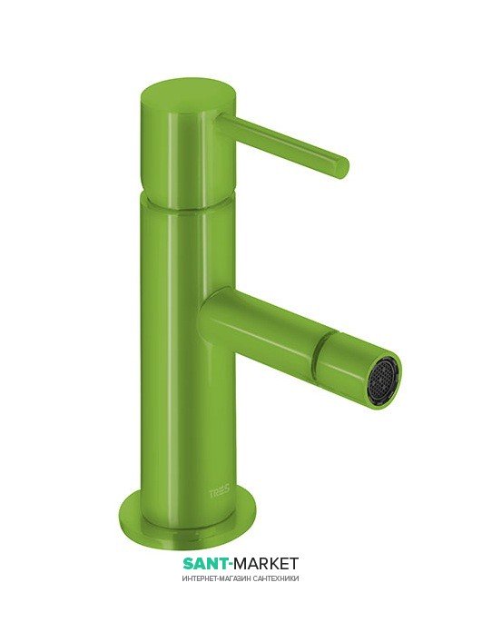 Смеситель для биде Tres Study colors однорычажный зеленый 06212001TVE