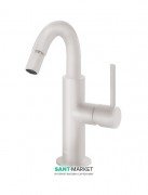 Смеситель для биде Tres Study colors однорычажный белый матовый 26222402BM