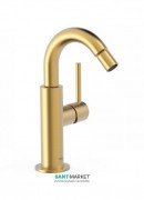 Смеситель для биде Tres Study colors однорычажный матовое золото 26222402OM