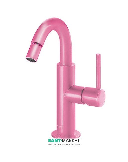 Змішувач для біде Tres Study colors одноважільний фуксія 26222402TFU