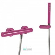 Смеситель для душа Tres Study colors с ручным душем фиолетовый 26116701TVI