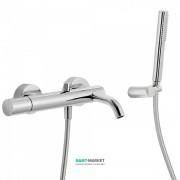 Смеситель для ванны Tres Study-Tres с ручным душем хром 26117001
