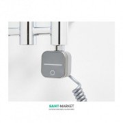 Тэн для полотенцесушителя электрический HeatQ NEX 300 Вт с кабелем хром N300.CR.SC