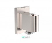Держатель для душа Tres Shower Technology квадратный с настенным забором воды сталь 20718201AC