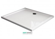 Душовий піддон Kolpa San Flamenco 100x80 прямокутний акрил білий 571070