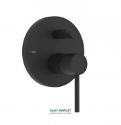 Смеситель для душа Tres Study colors однорычажный 2 канала черный матовый 26218090NM