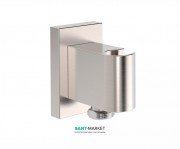 Держатель для душа Tres Shower Technology квадратный с настенным забором воды сталь 20718201AC