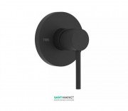 Змішувач для душа Tres Study colors одноважільний 1 канал чорний матовий 26217790NM