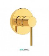 Змішувач для душа Tres Study colors одноважільний 1 канал золото 26217790OR