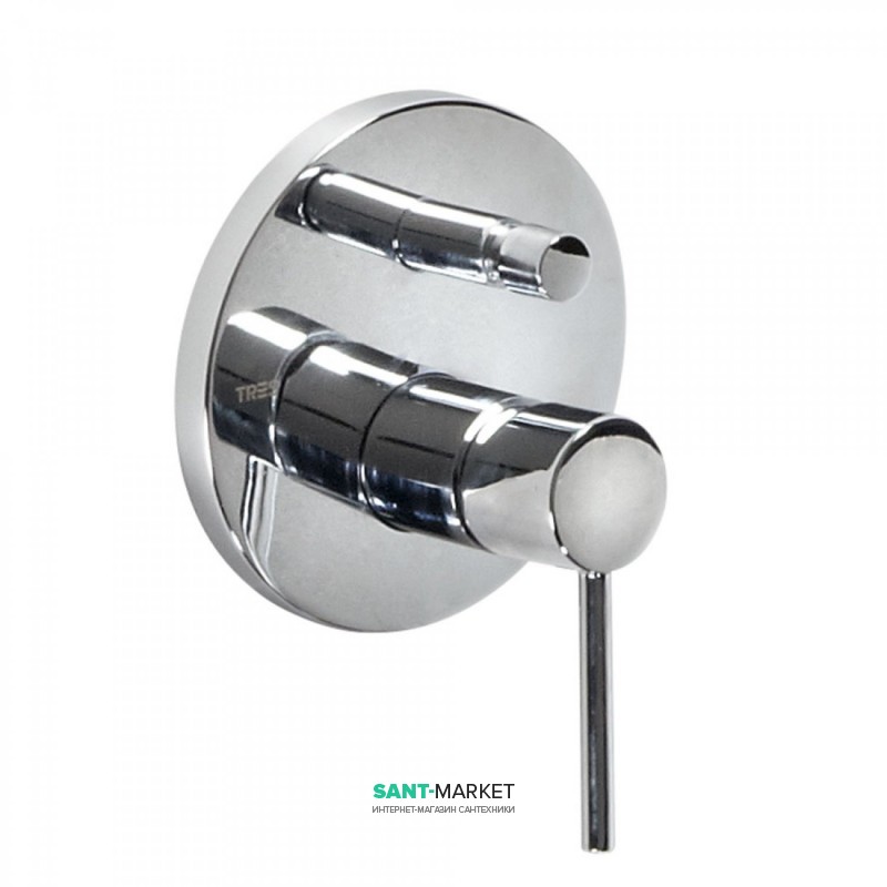 Змішувач для душа Tres Study-Tres одноважільний 2 каналу хром 26218090