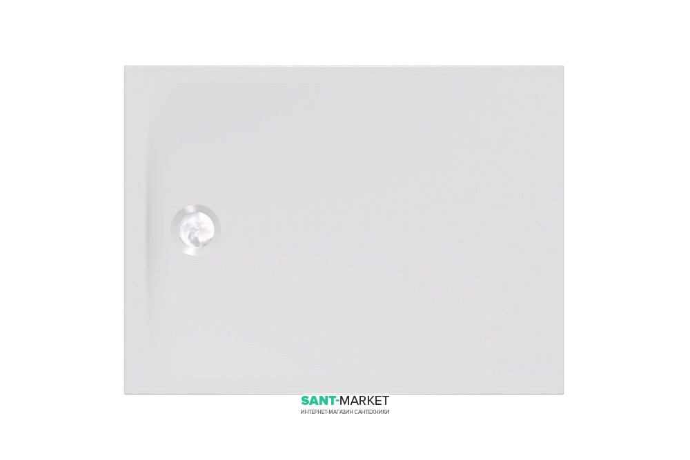 Душевой поддон Kolpa San Evelin Tray Q 120x90 прямоугольный акрил белый 593164