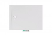 Душевой поддон Kolpa San Evelin Tray Q 120x90 прямоугольный акрил белый 593164