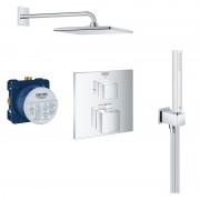 Душевая система Grohe SmartControl с термостатом на 2 потребителя хром 26405SC0