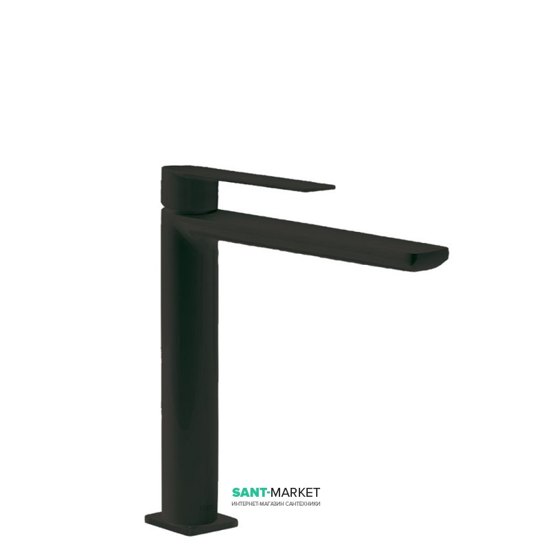 Смеситель для раковины Tres Loft colors однорычажный излив 172 мм черный матовый 20020303NM