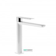 Смеситель для раковины Tres Loft colors однорычажный излив 172 мм белый/хром 20020303BL