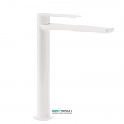 Смеситель для раковины Tres Loft colors однорычажный излив 220 мм белый матовый 20020305BM