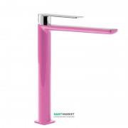 Смеситель для раковины Tres Loft colors однорычажный излив 220 мм фуксия/хром 20020305FU