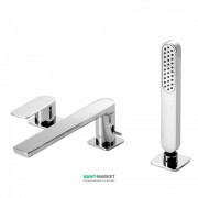 Смеситель на борт ванны Tres Loft-Tres с ручным душем хром 20016201