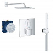 Душова система Grohe SmartControl з термостатом на 2 споживача хром 26405SC0