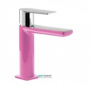 Змішувач для раковини Tres Loft colors одноважільний фуксія/хром 20010301FU