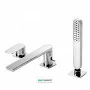Смеситель на борт ванны Tres Loft-Tres с ручным душем хром 20016203