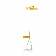 Душевая система Tres Block System colors термостатическая янтарно-желтый 20735201TAM