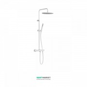 Душевая стойка Tres Study colors термостатическая белый матовый 26238701BM