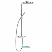 Душова стійка Tres Study-Tres термостатична з верхнім і ручним душем хром 26121001