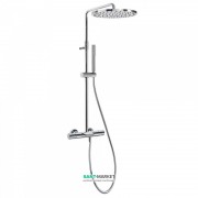 Душова стійка Tres Study-Tres термостатична з каскадним виливом хром 26231201